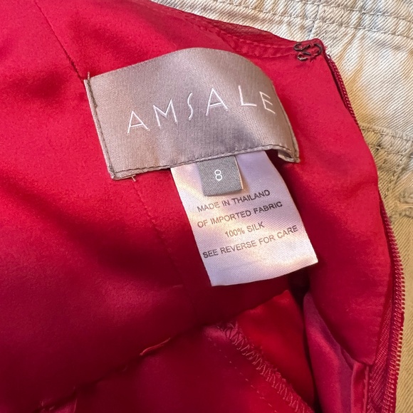 Amsale Bridesmaid Dress Style G849C - Picture 8 of 12